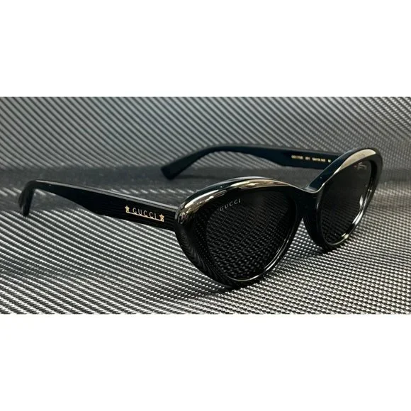Gucci 54mm Black Star Women\'s Sunglasses Gucci 54mm Acetate Cat-Eye Sunglasses | Neiman Marcus main image 4